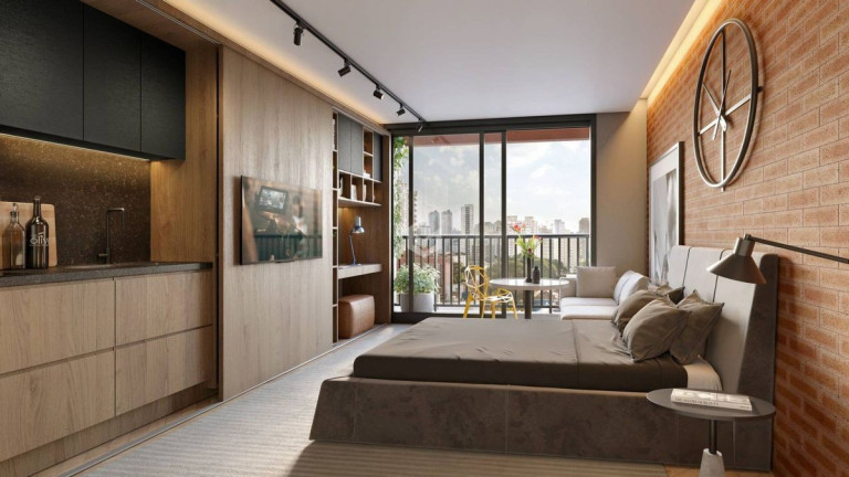 Imagem Apartamento com 1 Quarto à Venda, 25 m² em Pinheiros - São Paulo
