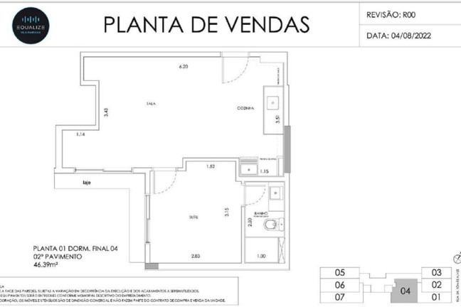 Imagem Apartamento com 1 Quarto à Venda, 37 m² em Vila Mariana - São Paulo