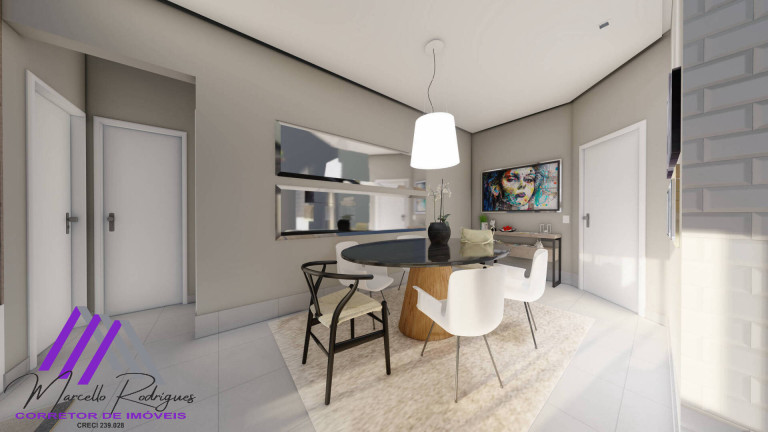 Imagem Apartamento com 2 Quartos à Venda, 91 m² em Vila Tupi - Praia Grande