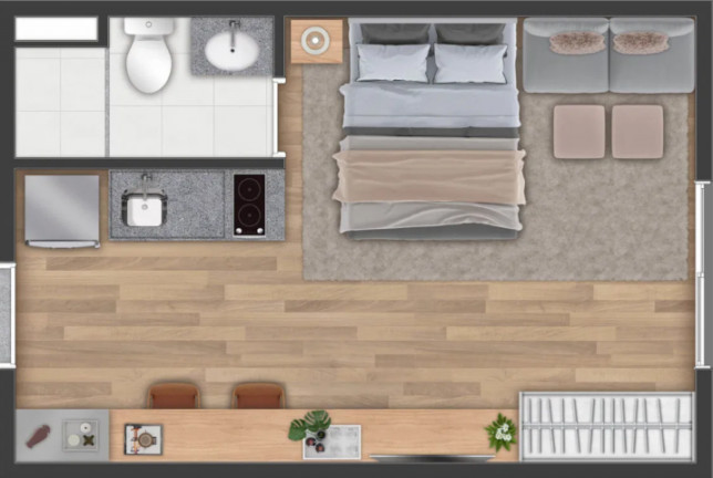 Imagem Studio com 1 Quarto à Venda, 30 m² em Higienópolis - São Paulo Imagem Studio com 1 Quarto à Venda, 30 m² em Higienópolis - São Paulo