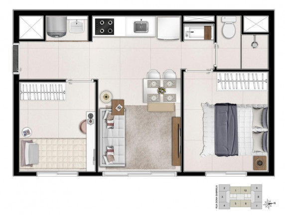 Imagem Imóvel com 2 Quartos à Venda, 56 m² em Parada Inglesa - São Paulo Imagem Imóvel com 2 Quartos à Venda, 56 m² em Parada Inglesa - São Paulo