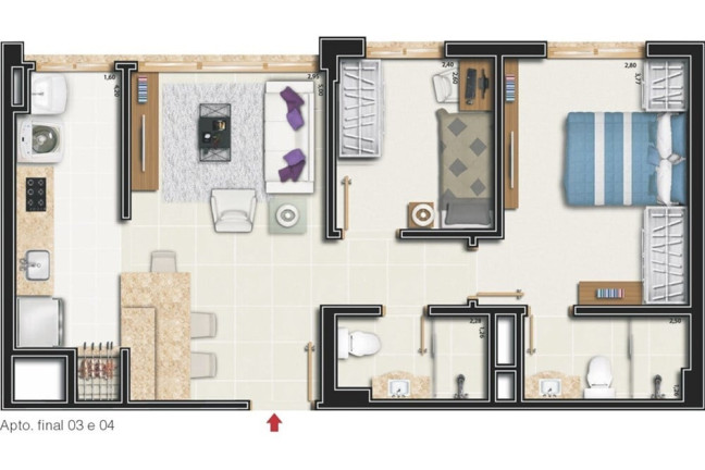 Imagem Imóvel com 2 Quartos à Venda, 57 m² em Santo Antônio - Porto Alegre Imagem Imóvel com 2 Quartos à Venda, 57 m² em Santo Antônio - Porto Alegre
