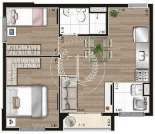 Imagem Apartamento com 2 Quartos à Venda, 37 m² em Barra Funda - São Paulo Imagem Apartamento com 2 Quartos à Venda, 37 m² em Barra Funda - São Paulo
