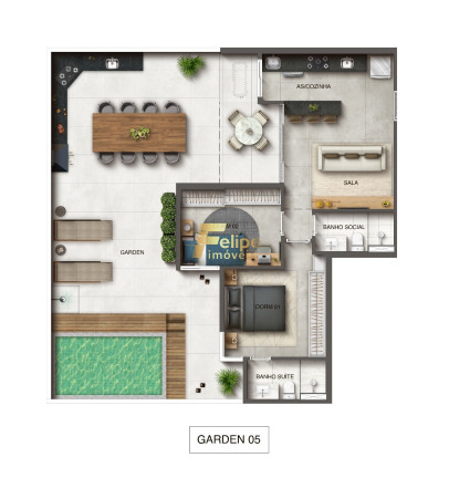 Imagem Imóvel com 2 Quartos à Venda, 55 m² em Praia De Itaparica - Vila Velha