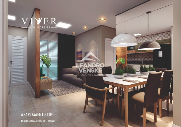 Imagem Apartamento com 2 Quartos à Venda, 60 m² em Floresta - Joinville Imagem Apartamento com 2 Quartos à Venda, 60 m² em Floresta - Joinville