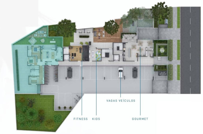 Imagem Imóvel com 3 Quartos à Venda, 109 m² em Mercês - Curitiba