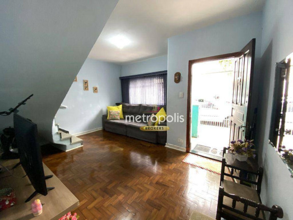 Imagem Sobrado com 2 Quartos para Alugar, 120 m² em Santo Antônio - São Caetano Do Sul