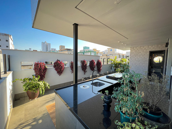 Imagem Cobertura com 4 Quartos à Venda, 195 m² em Castelo - Belo Horizonte