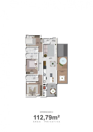 Imagem Apartamento com 3 Quartos à Venda, 98 m² em Centro - Camboriú Imagem Apartamento com 3 Quartos à Venda, 98 m² em Centro - Camboriú