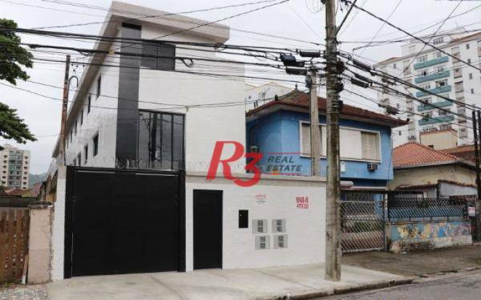 Casa com 2 Quartos à Venda, 90 m² em Campo Grande - Santos
