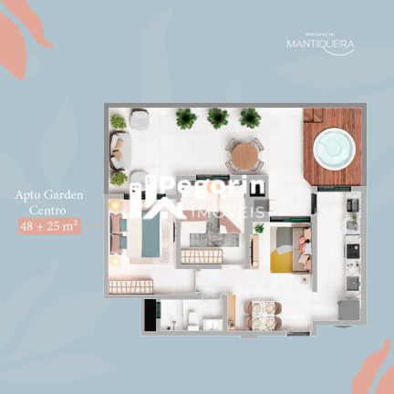 Imagem Apartamento com 2 Quartos à Venda, 48 m² em Bairro Alto - Curitiba