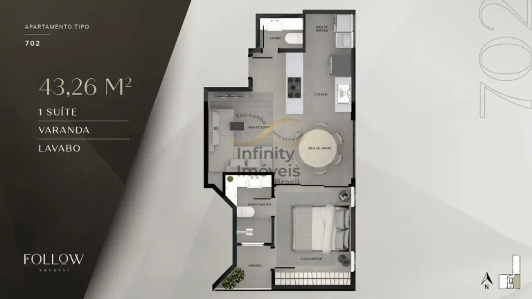 Imagem Apartamento com 1 Quarto à Venda, 55 m² em Savassi - Belo Horizonte Imagem Apartamento com 1 Quarto à Venda, 55 m² em Savassi - Belo Horizonte
