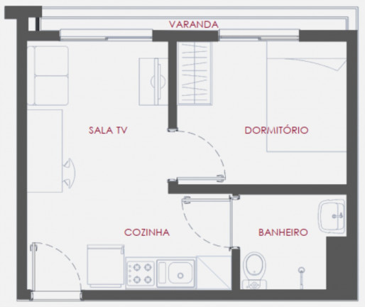 Imagem Imóvel com 1 Quarto à Venda, 27 m² em Vila Monte Alegre - São Paulo Imagem Imóvel com 1 Quarto à Venda, 27 m² em Vila Monte Alegre - São Paulo
