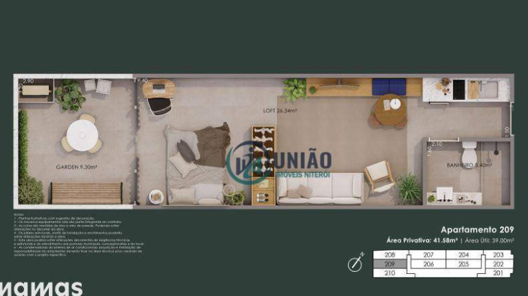Imagem Apartamento com 1 Quarto à Venda, 35 m² em Ingá - Niterói Imagem Apartamento com 1 Quarto à Venda, 35 m² em Ingá - Niterói