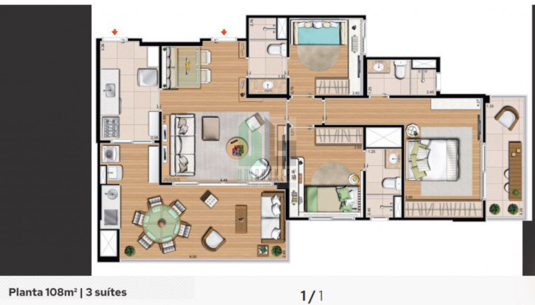 Imagem Apartamento com 3 Quartos à Venda, 108 m² em Chácara Inglesa - São Paulo Imagem Apartamento com 3 Quartos à Venda, 108 m² em Chácara Inglesa - São Paulo