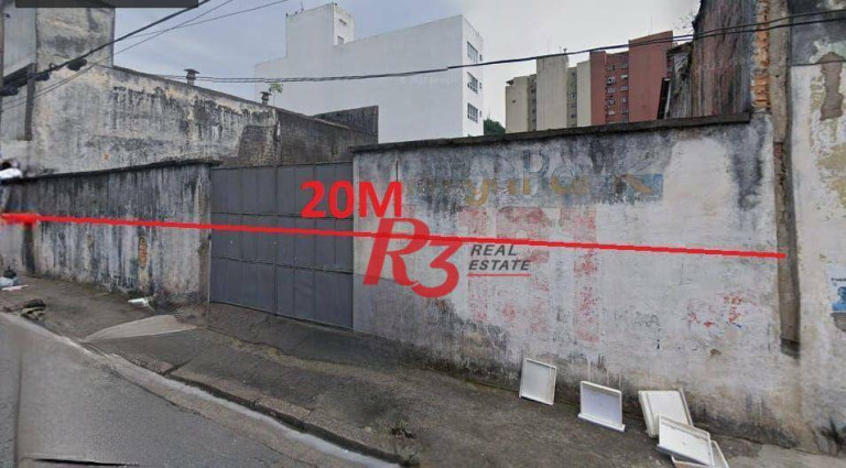 Imagem Terreno à Venda ou Locação, 1.500 m² em Centro - Santos Imagem Terreno à Venda ou Locação, 1.500 m² em Centro - Santos