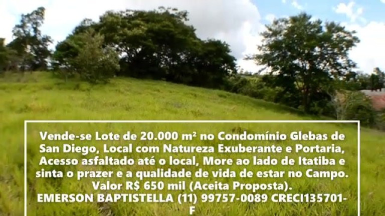 Imagem Imóvel à Venda, 20.000 m² em Sítio Da Moenda - Itatiba