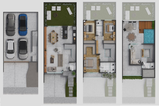 Imagem Casa com 3 Quartos à Venda, 248 m² em Pinheirinho - Curitiba Imagem Casa com 3 Quartos à Venda, 248 m² em Pinheirinho - Curitiba