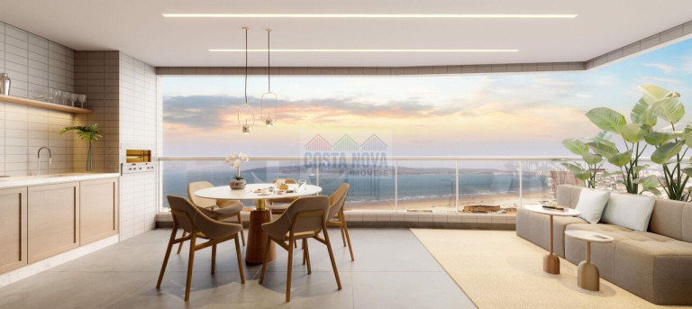 Apartamento com 3 Quartos à Venda, 112 m² em José Menino - Santos