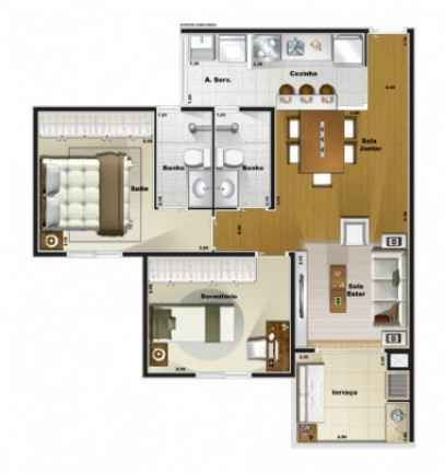 Imagem Apartamento com 2 Quartos à Venda, 58 m² em Vila Gonçalves - São Bernardo Do Campo Imagem Apartamento com 2 Quartos à Venda, 58 m² em Vila Gonçalves - São Bernardo Do Campo