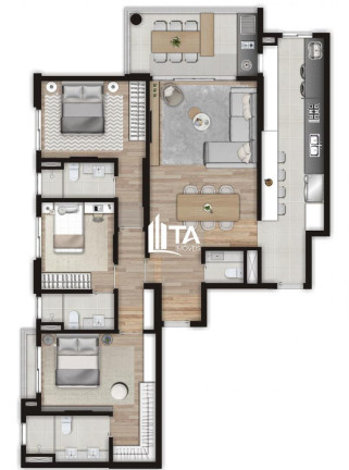 Imagem Imóvel com 3 Quartos à Venda, 110 m² em Cambuí - Campinas Imagem Imóvel com 3 Quartos à Venda, 110 m² em Cambuí - Campinas