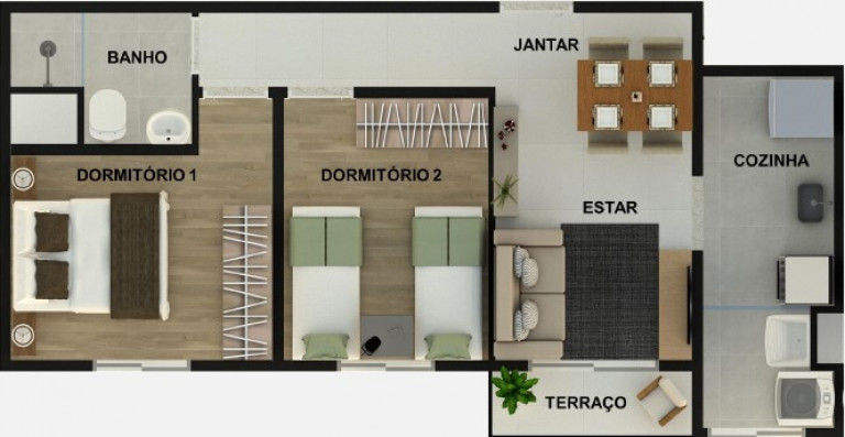 Imagem Apartamento com 2 Quartos à Venda, 45 m² em Casa Verde Alta - São Paulo Imagem Apartamento com 2 Quartos à Venda, 45 m² em Casa Verde Alta - São Paulo