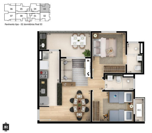 Imagem Apartamento com 3 Quartos à Venda, 77 m² em Além Ponte - Sorocaba Imagem Apartamento com 3 Quartos à Venda, 77 m² em Além Ponte - Sorocaba