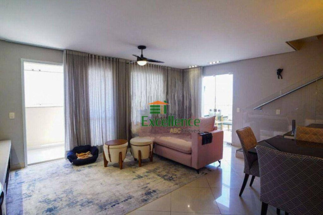 Imagem Cobertura com 3 Quartos à Venda, 167 m² em Centro - Santo André Imagem Cobertura com 3 Quartos à Venda, 167 m² em Centro - Santo André
