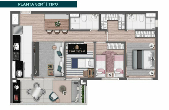 Imagem Apartamento com 3 Quartos à Venda, 82 m² em Pinheiros - São Paulo