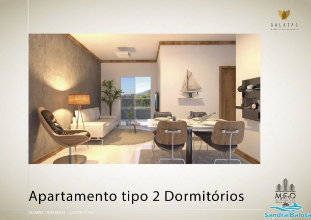 Imagem Apartamento com 2 Quartos à Venda, 63 m² em Centro - Ubatuba