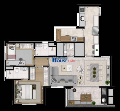 Imagem Apartamento com 2 Quartos à Venda, 92 m² em Perdizes - São Paulo