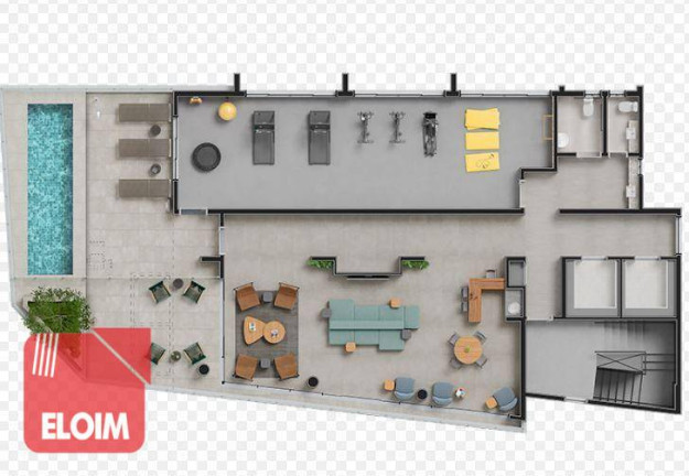 Imagem Studio com 1 Quarto à Venda, 21 m² em República - São Paulo Imagem Studio com 1 Quarto à Venda, 21 m² em República - São Paulo