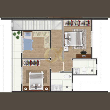 Imagem Casa com 2 Quartos à Venda, 116 m² em Bom Retiro - Joinville