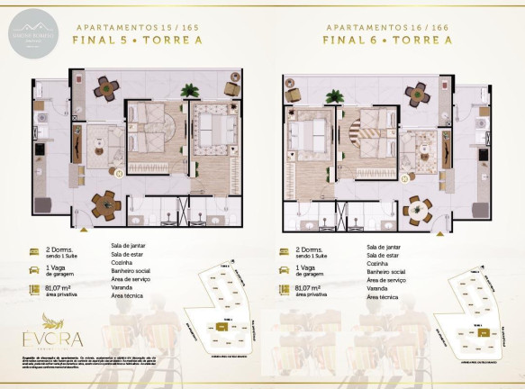 Imagem Imóvel com 2 Quartos à Venda, 84 m² em Flórida - Praia Grande