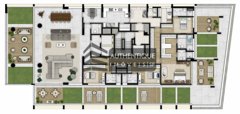 Imagem Cobertura com 4 Quartos à Venda, 771 m² em Vila Nova Conceição - São Paulo Imagem Cobertura com 4 Quartos à Venda, 771 m² em Vila Nova Conceição - São Paulo