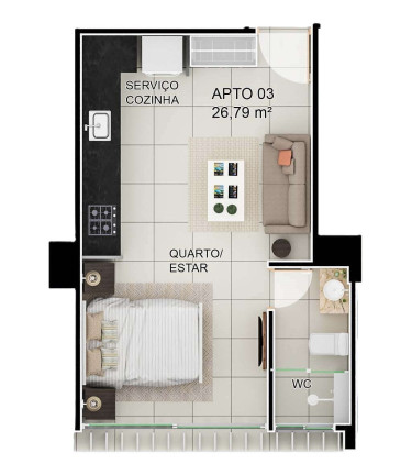 Imagem Apartamento com 2 Quartos à Venda, 64 m² em Jardim Oceania - João Pessoa Imagem Apartamento com 2 Quartos à Venda, 64 m² em Jardim Oceania - João Pessoa