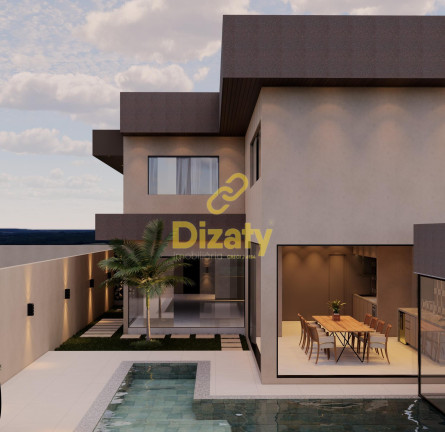 Imagem Casa com 4 Quartos à Venda, 315 m² em Condomínio Blue Garden Safira - Sete Lagoas Imagem Casa com 4 Quartos à Venda, 315 m² em Condomínio Blue Garden Safira - Sete Lagoas