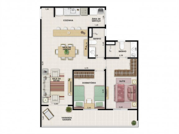 Imagem Imóvel com 2 Quartos à Venda, 87 m² em Jardim Carlos Gomes - Jundiaí Imagem Imóvel com 2 Quartos à Venda, 87 m² em Jardim Carlos Gomes - Jundiaí