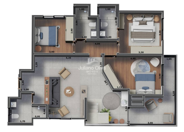 Imagem Apartamento com 3 Quartos à Venda, 94 m² em Brasilia - Itapoá