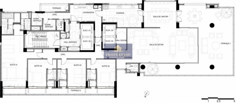 Imagem Apartamento com 4 Quartos à Venda, 407 m² em Jardim Paulista - São Paulo Imagem Apartamento com 4 Quartos à Venda, 407 m² em Jardim Paulista - São Paulo