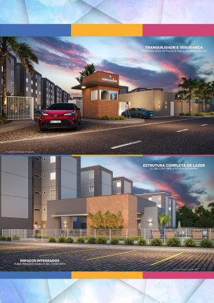 Imagem Apartamento com 2 Quartos à Venda, em Papagaio - Feira De Santana Imagem Apartamento com 2 Quartos à Venda, em Papagaio - Feira De Santana