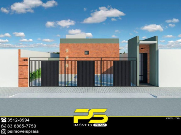 Casa com 2 Quartos à Venda, 56 m² em João Paulo Ii - João Pessoa