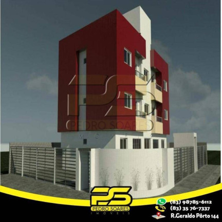 Apartamento com 2 Quartos à Venda, 47 m² em José Américo De Almeida - João Pessoa