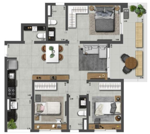 Imagem Imóvel com 3 Quartos à Venda, 107 m² em Moema - São Paulo Imagem Imóvel com 3 Quartos à Venda, 107 m² em Moema - São Paulo