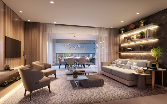 Imagem Apartamento com 3 Quartos à Venda, 125 m² em Campo Belo - São Paulo Imagem Apartamento com 3 Quartos à Venda, 125 m² em Campo Belo - São Paulo