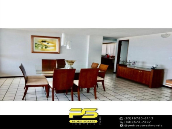 Imagem Apartamento com 4 Quartos à Venda, 256 m² em Brisamar - João Pessoa Imagem Apartamento com 4 Quartos à Venda, 256 m² em Brisamar - João Pessoa