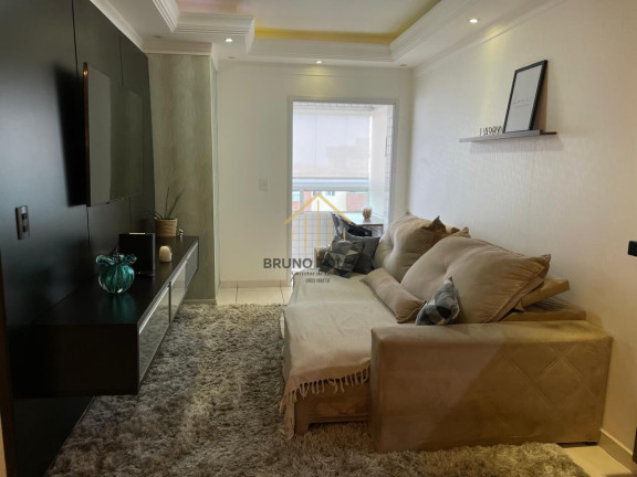Apartamento com 2 Quartos à Venda, 81 m² em Guilhermina - Praia Grande