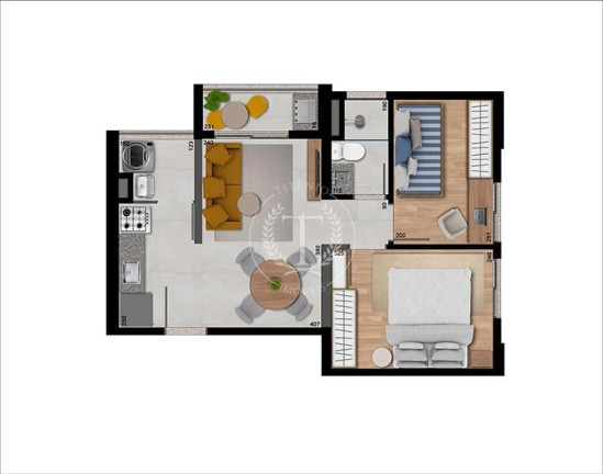 Imagem Apartamento com 2 Quartos à Venda, 40 m² em Jardim Prudência - São Paulo Imagem Apartamento com 2 Quartos à Venda, 40 m² em Jardim Prudência - São Paulo