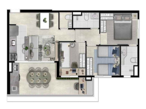Imagem Apartamento com 3 Quartos à Venda, 73 m² em Vila Nair - São Paulo