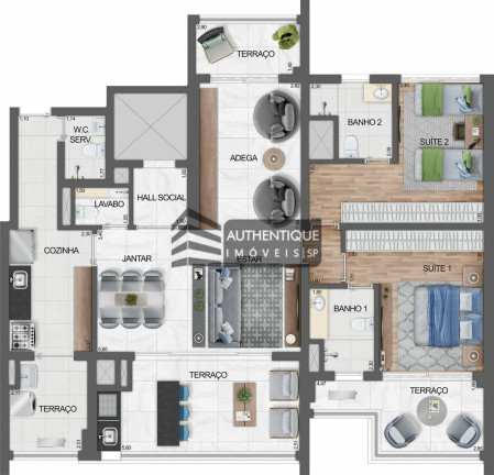 Imagem Apartamento com 3 Quartos à Venda, 181 m² em Vila Mariana - São Paulo Imagem Apartamento com 3 Quartos à Venda, 181 m² em Vila Mariana - São Paulo